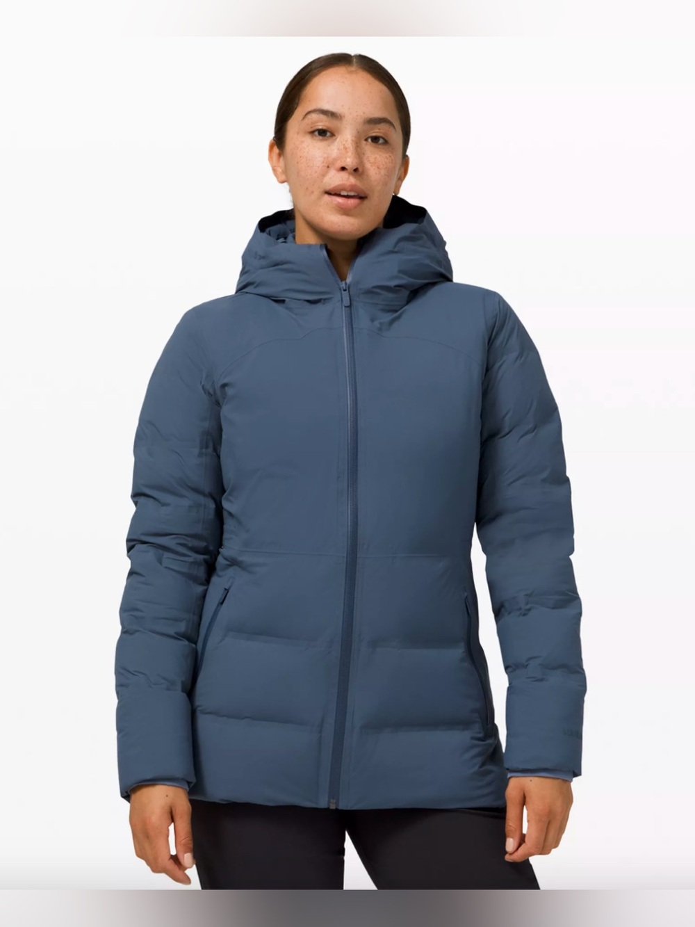 Lululemon Sleet Street Jacket in a dark teal color size 6